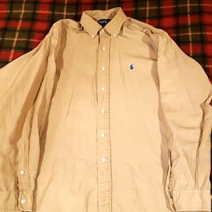 Polo by Ralph Lauren Silk and Linen Shirt